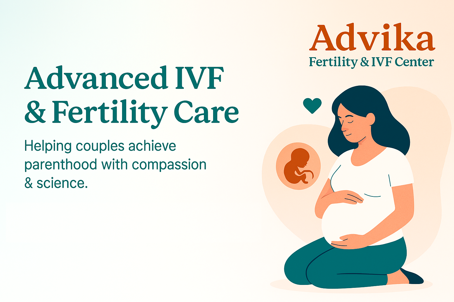 Parents with newborn illustration